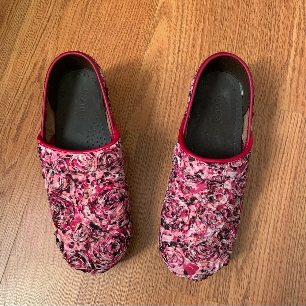 Sanita - Original Danish Clog - Pink - Size 37